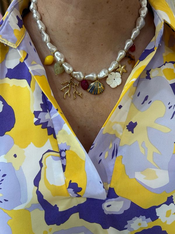 Collar acero Dalia