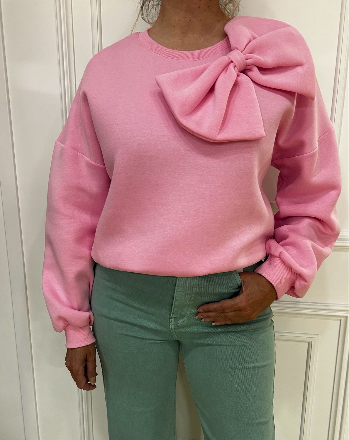 Sudadera lazo
