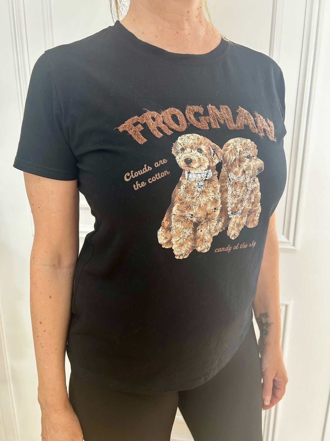 Camiseta Cotton negra