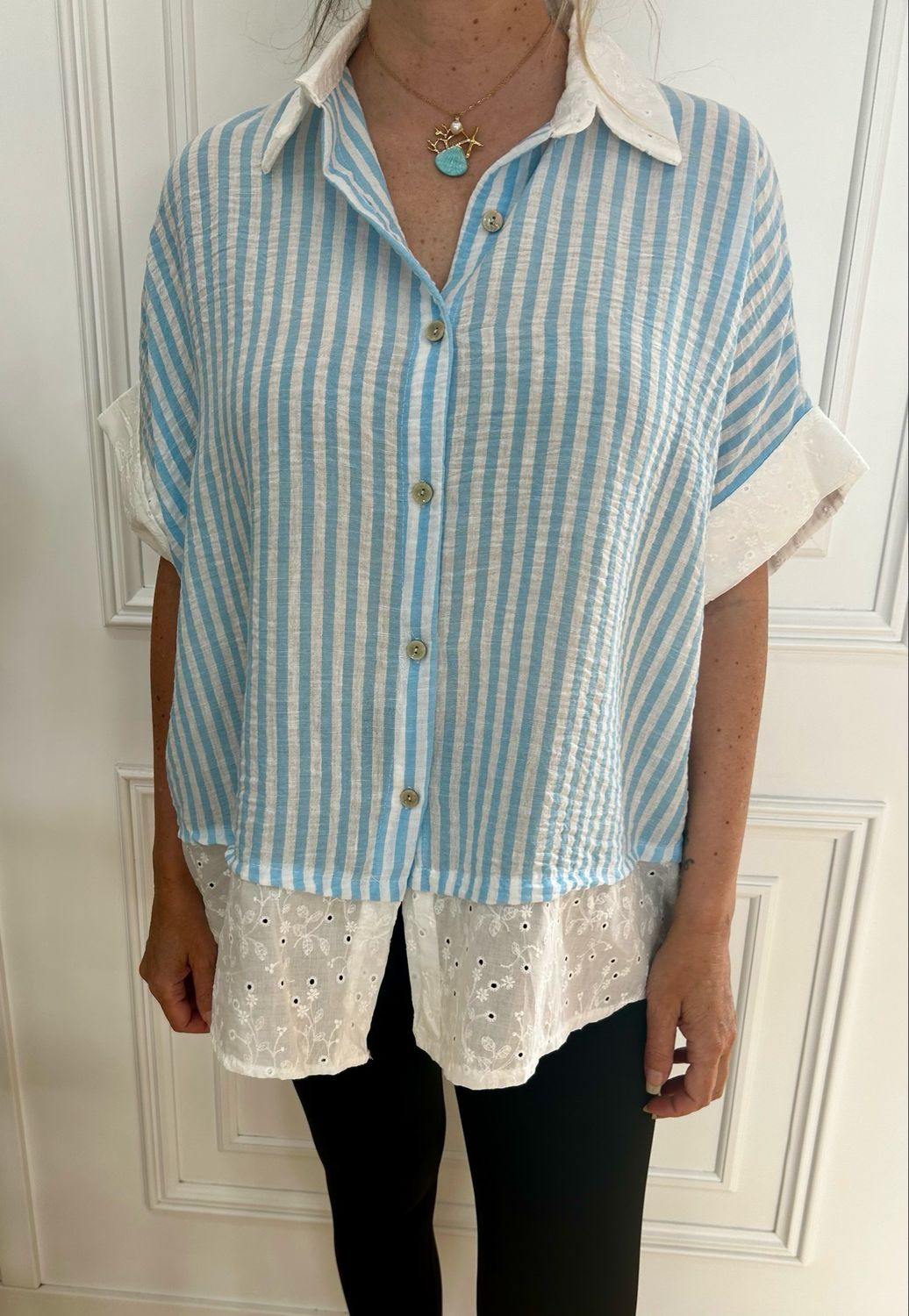 Camisa Marta Azul