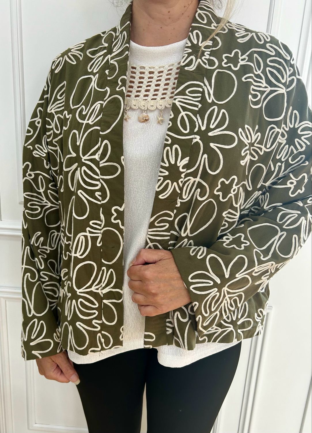 Chaqueta Margarita Kaki
