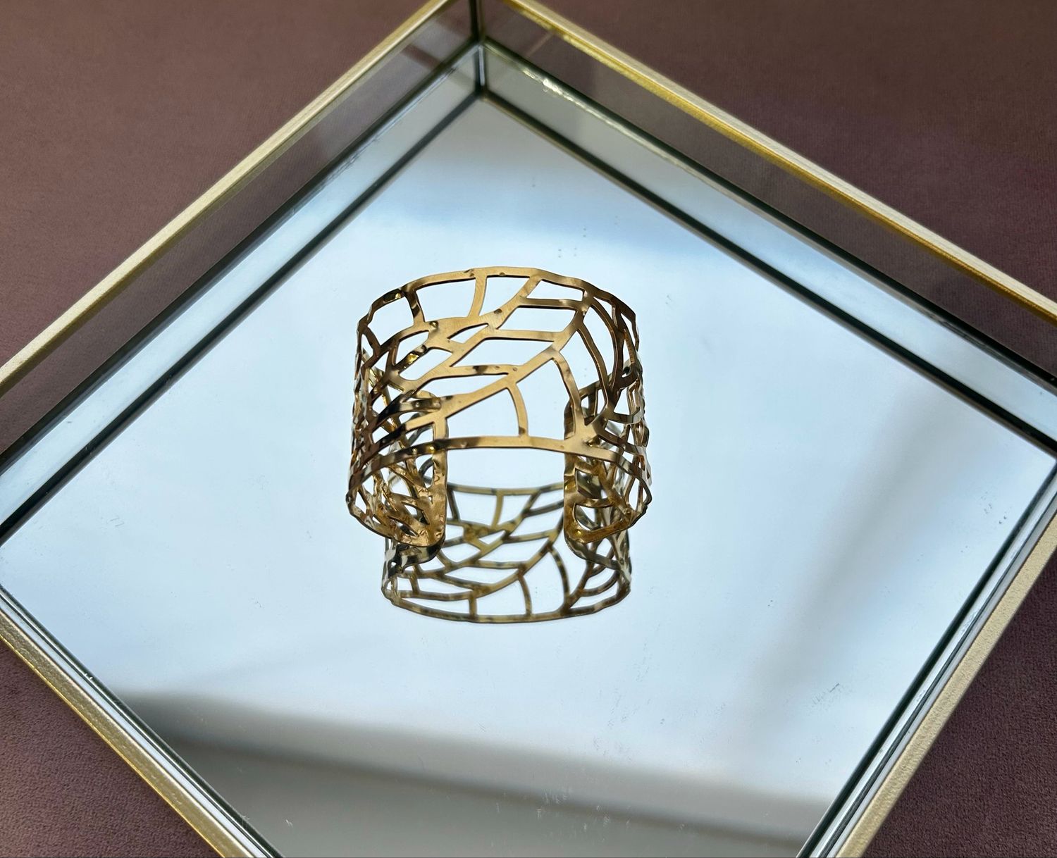 Brazalete acero brisa del bosque
