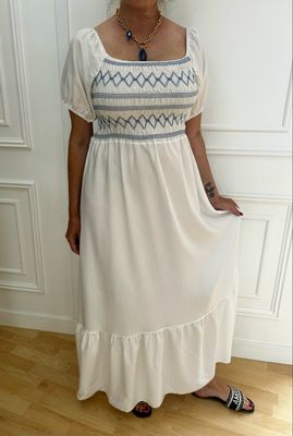 Vestido Paulina blanco