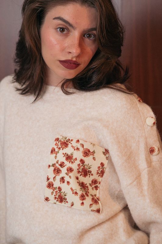 Jersey Floral crudo Jersey Floral crudo