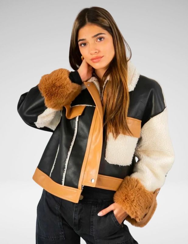 Cazadora Sombra arena