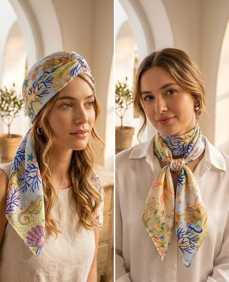 Pañuelo arrecife de verano