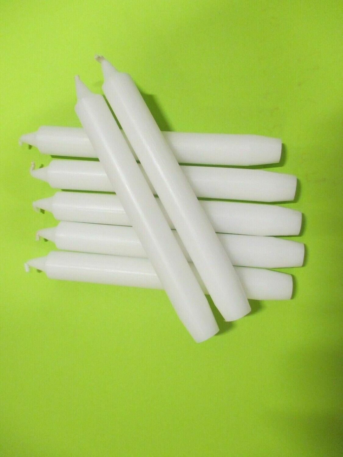 160 Stück Haushaltskerzen 200/22,2 mm Farbe: weiss