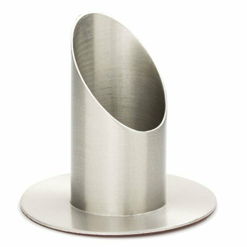 Kerzenleuchter silberfarben für 40mm-Kerzen Kommunion etc.