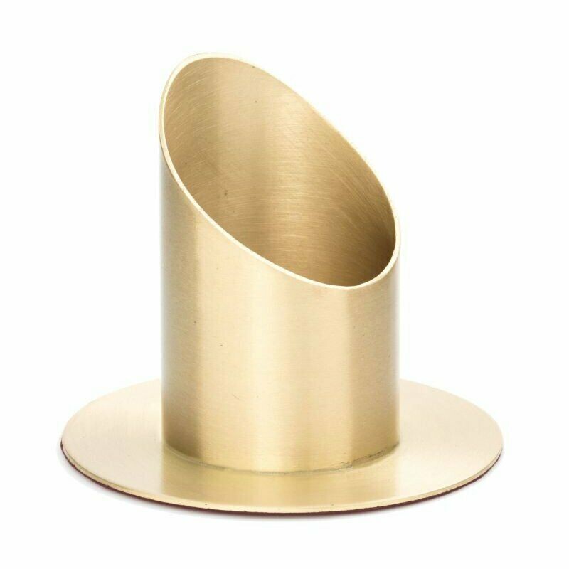 Kerzenleuchter  goldfarben für 50mm-Kerzen Kommunion etc.