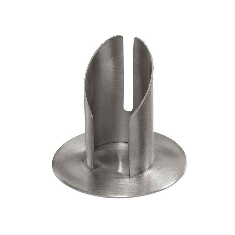 Kerzenleuchter silberfarben für Kerzen D. 50mm