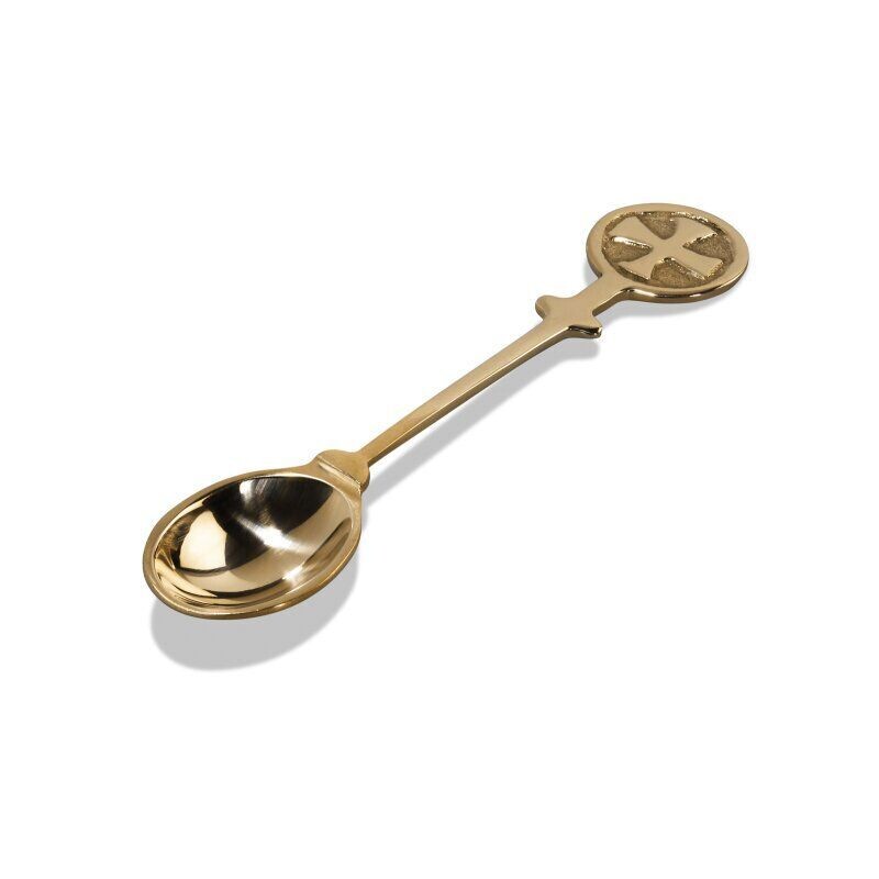 Weihrauchlöffel aus Messing, 
Länge 100mm