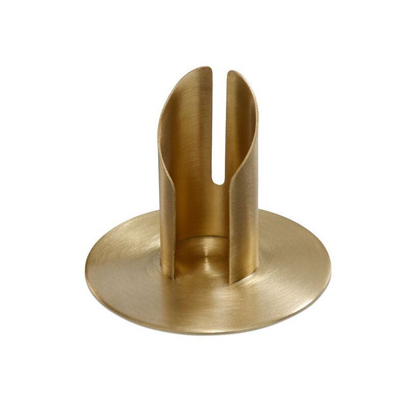 Kerzenleuchter goldfarben für 40mm-Kerzen Kommunion etc.