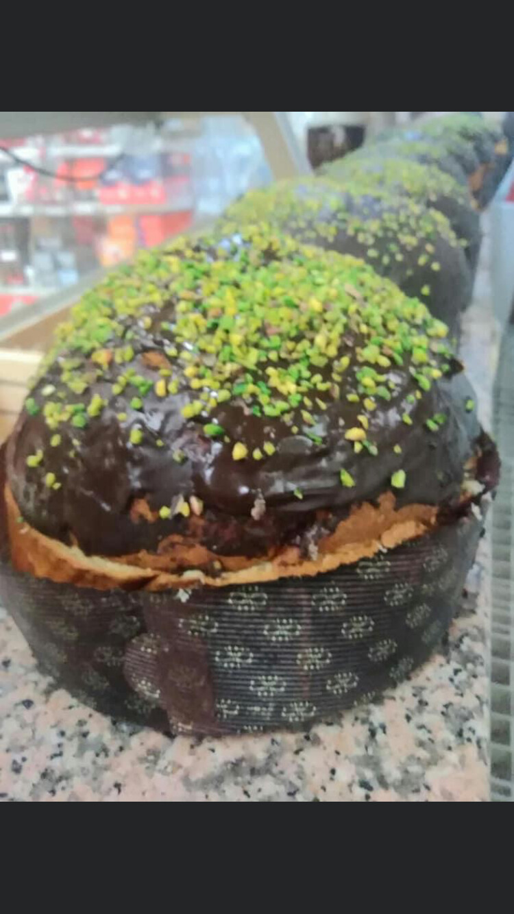 Panettone cioccolato e pistacchio