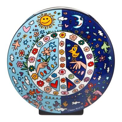 Vase James Rizzi - Give Peace a Chance