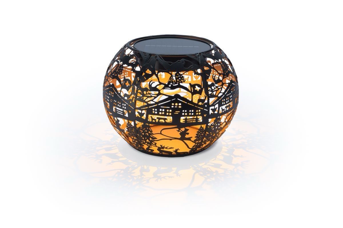 Solar Antic Globe Silueta