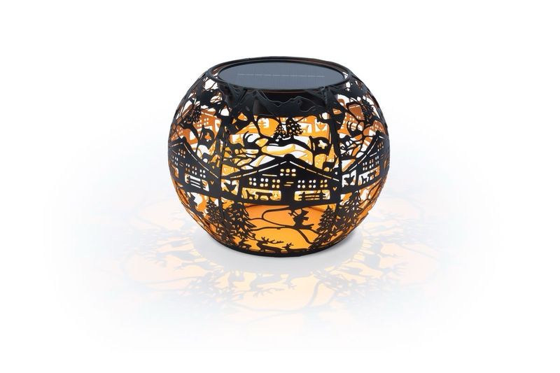 Solar Antic Globe Silueta