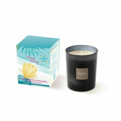 BOUGIE PARFUMÉE INITIALE RECHARGEABLE 170 g - YLANG YLANG
