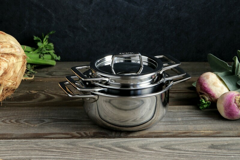 COUVERCLE INOX CASTEL&#39; PRO FIXE