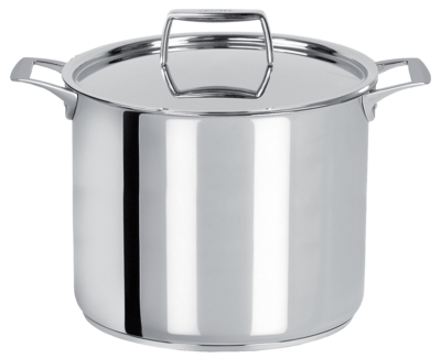 MARMITE CASTEL&#39; PRO INOX + COUVERCLE, Dimensions: Ø 22 cm