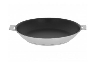 POÊLE STRATE AMOVIBLE INOX ANTI-ADHÉRENT EXCELISS, Dimensions: Ø 20 cm