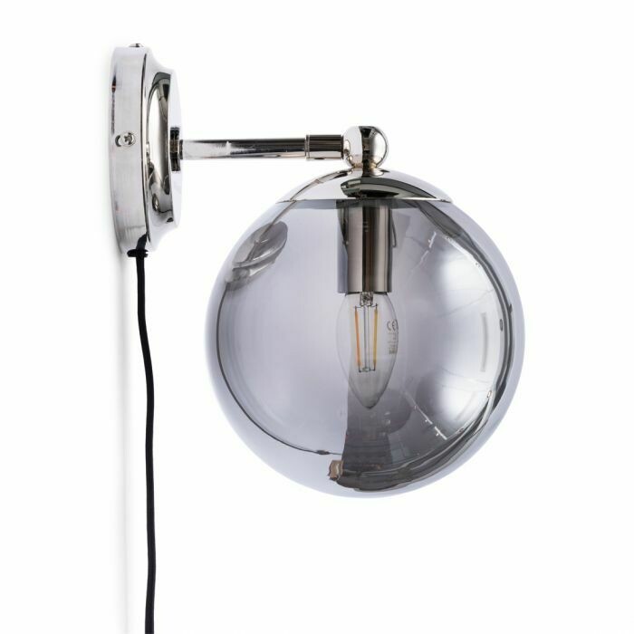 LILLE WALL LAMPE GREY SMOKE