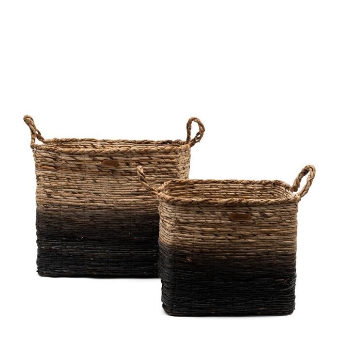 RUGGED LUXE BASKET S/2