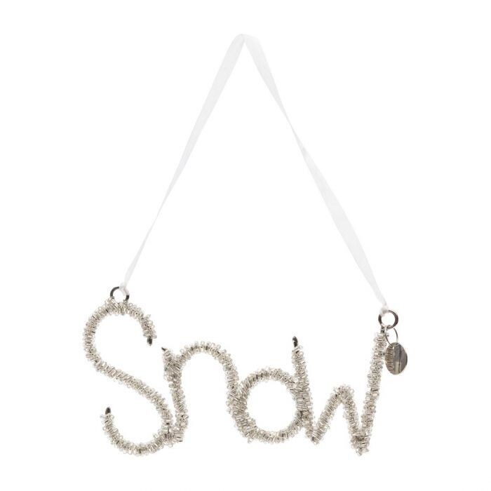 GLAMOROUS SNOW ORNAMENT