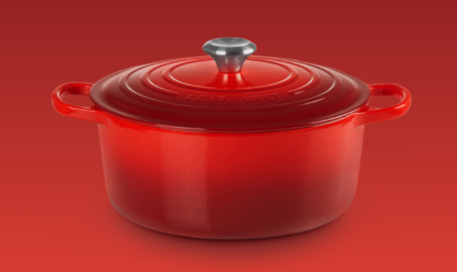 Le Creuset - Cocotte Ronde 28 cm cerise