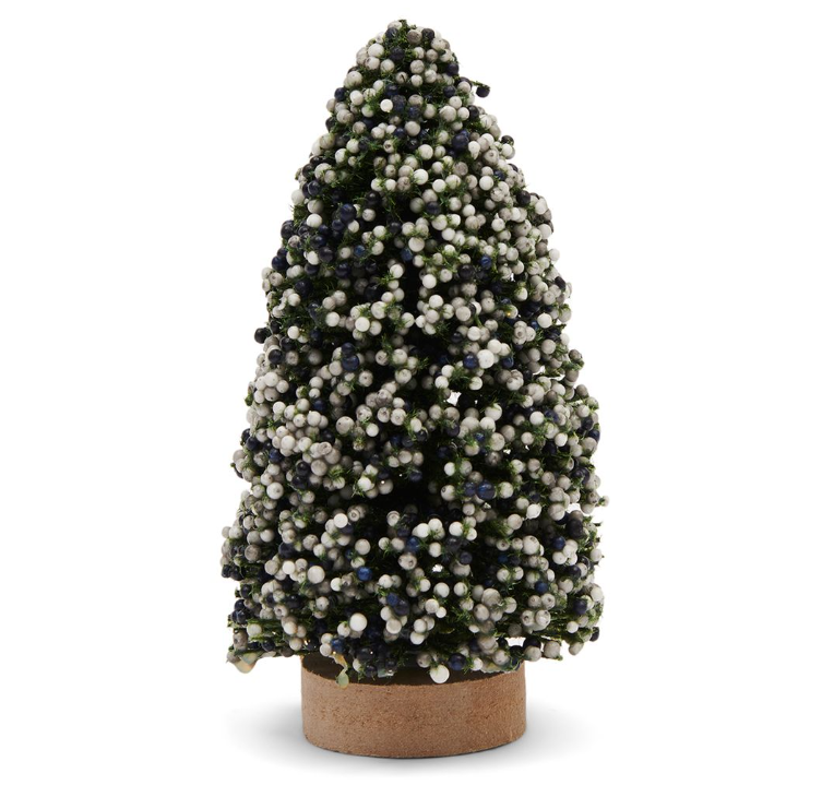 CHRISTMAS TREE SNOW GREEN S