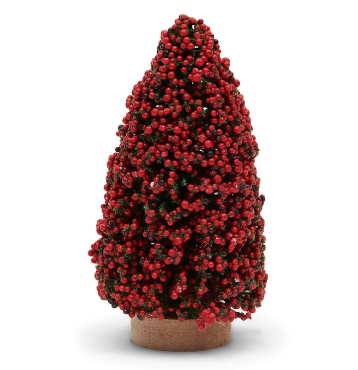 CHRISTMAS BERRIES TREE RED S
