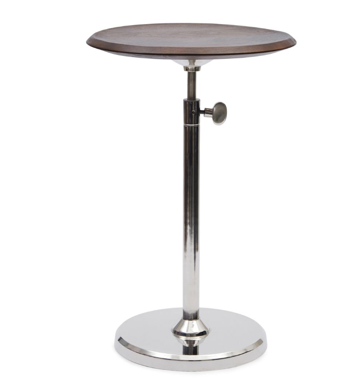 CAPRI END TABLE SILVER