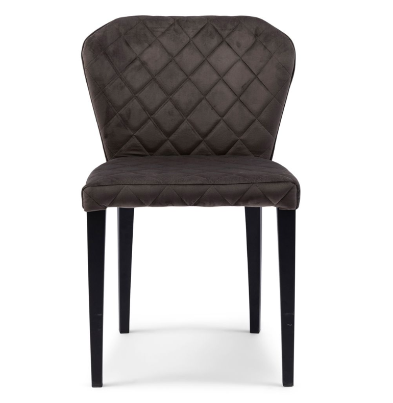 ISABELLE DINIG CHAIR - VELVET III - ANTHRACITE