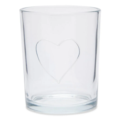 RM WIRE HEART VOTIVE CLEAR