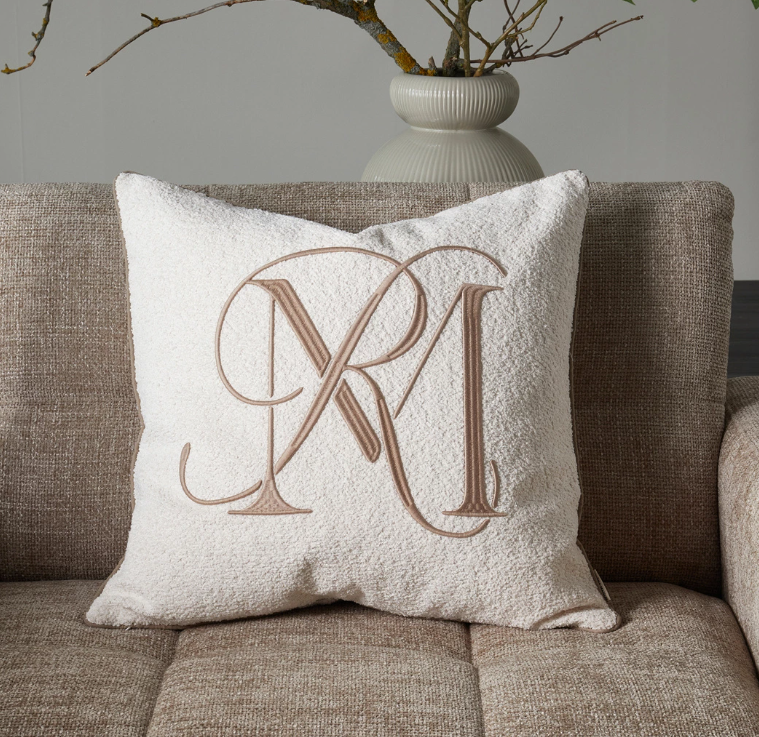 RM BOUCLÉ PILLOW COVER -  60/60
