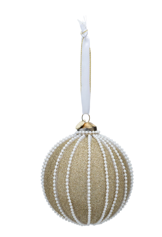 PEARL PARTY ORNEMENT  Ø 10 CM