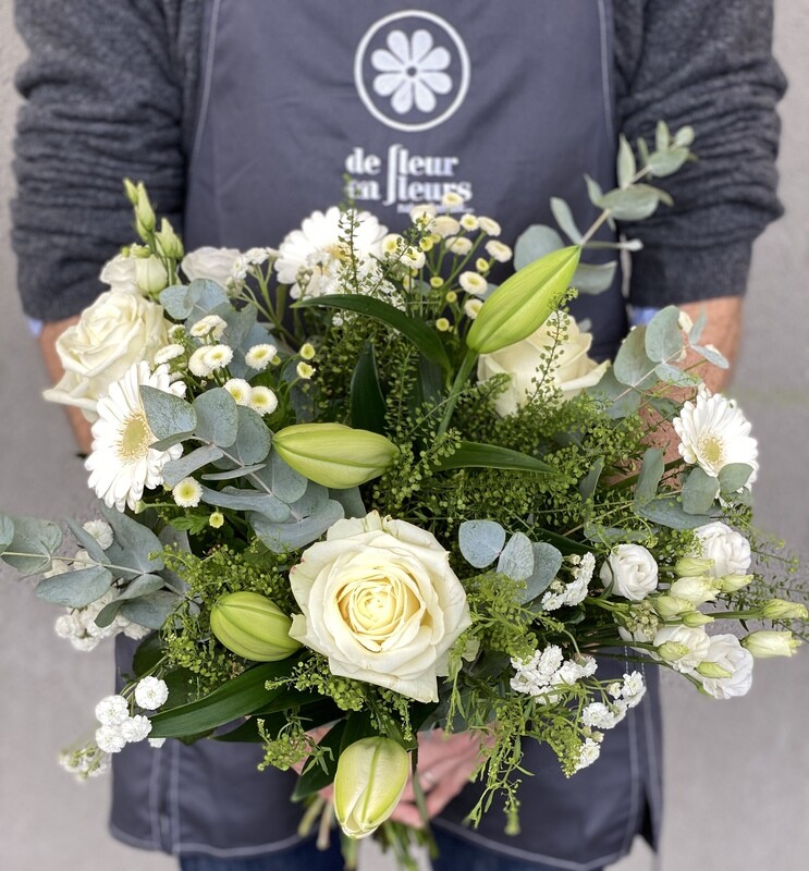 Bouquet champêtre élégance