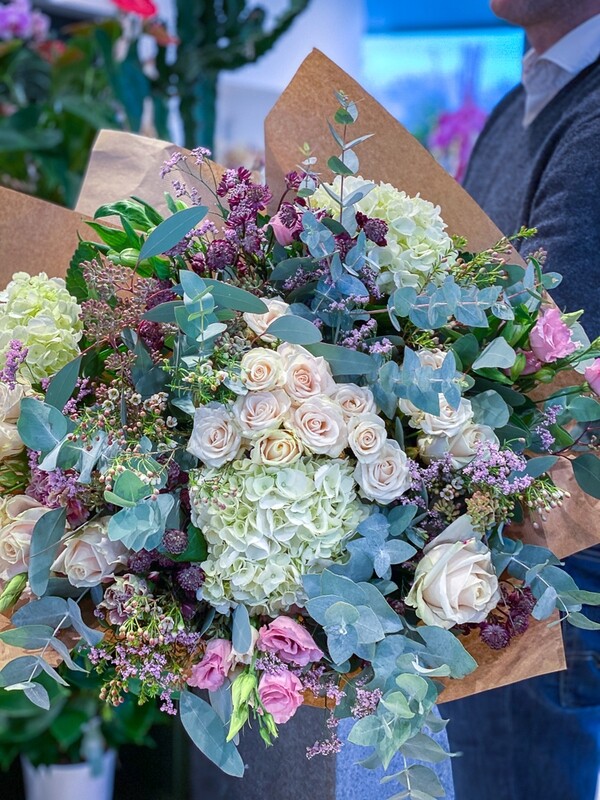 Bouquet géant tendresse ardente