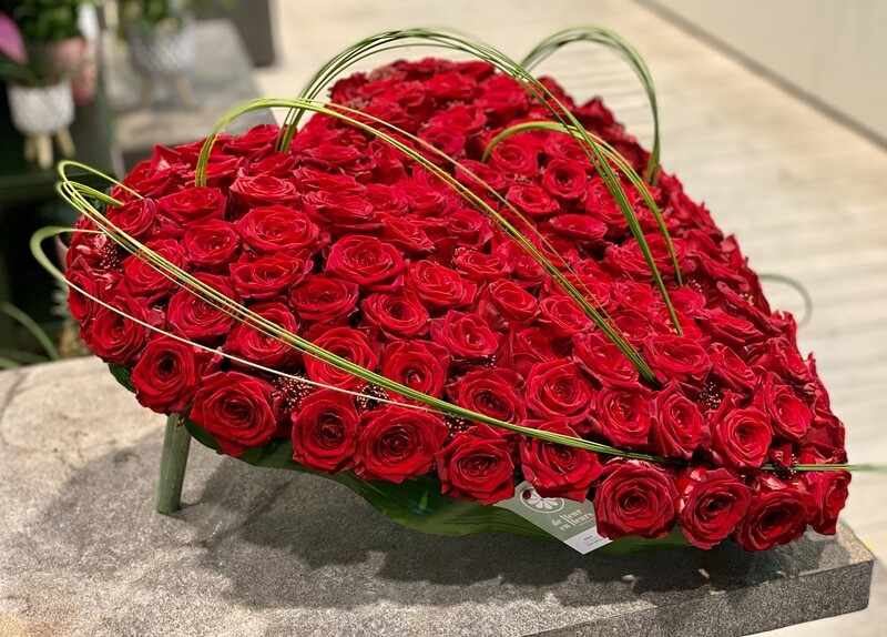Coeur de roses Red Naomi
