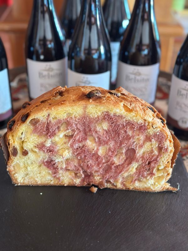 Panettone al Rosso di Peppe Lolli