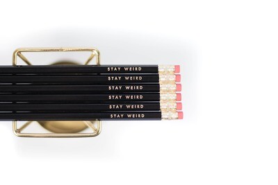 Stay Weird Pencil Set