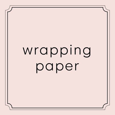 wrapping paper