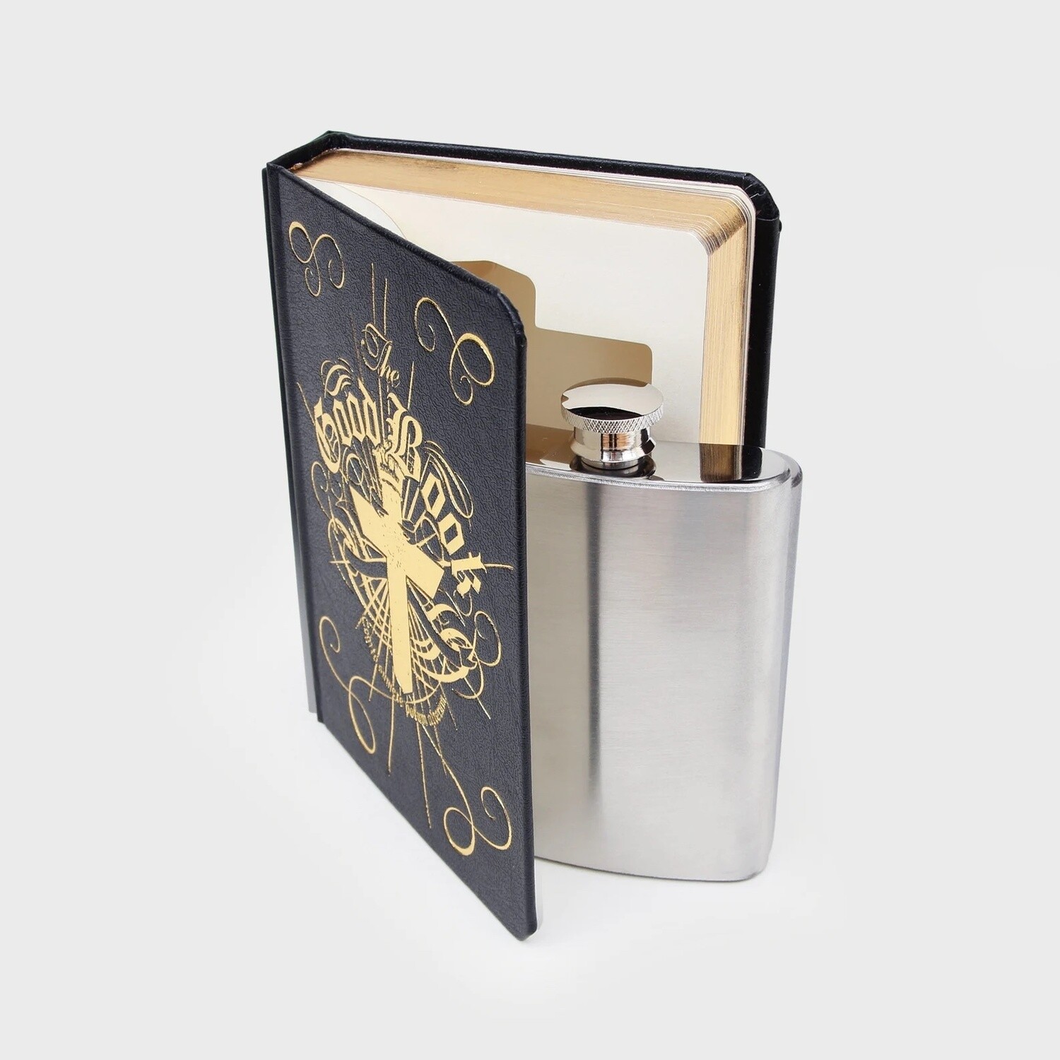 The Good Book Flask In A Book