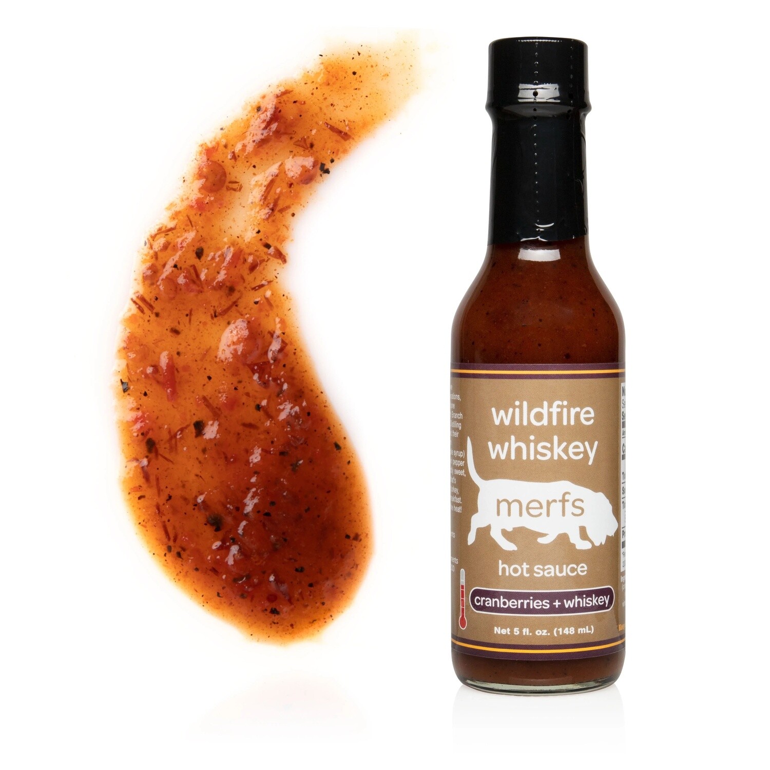 Merfs Hot Sauce Wildfire Whiskey
