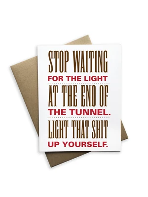 Light That Shit Up Card