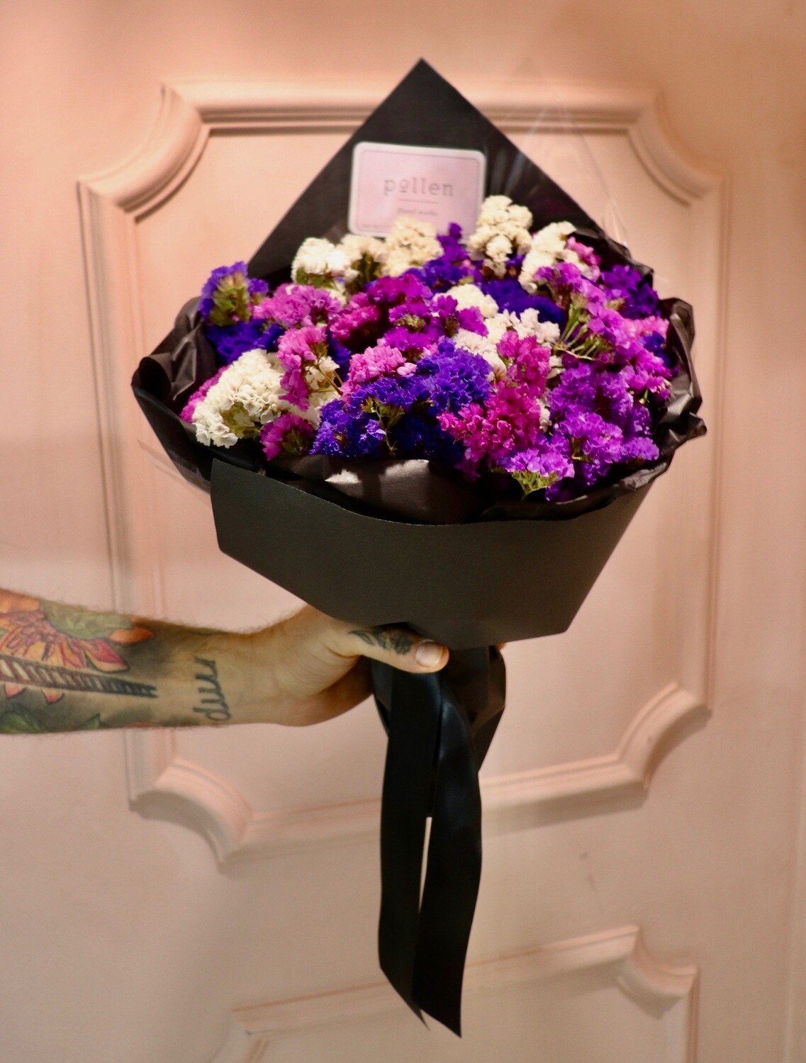 Preserved Hand Tie Bouquet