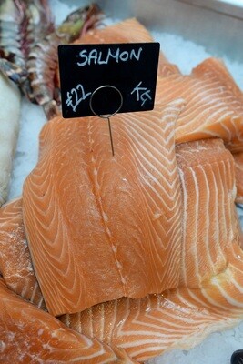 Fresh Salmon (£/100g)