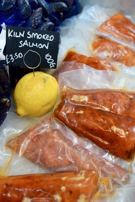 Kiln Smoked Salmon (£/100g)