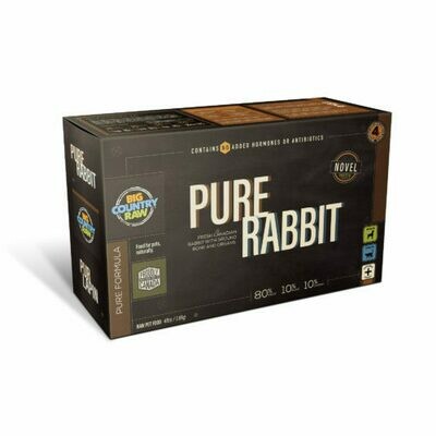 Big Country Raw Pure Rabbit Carton 4lb
