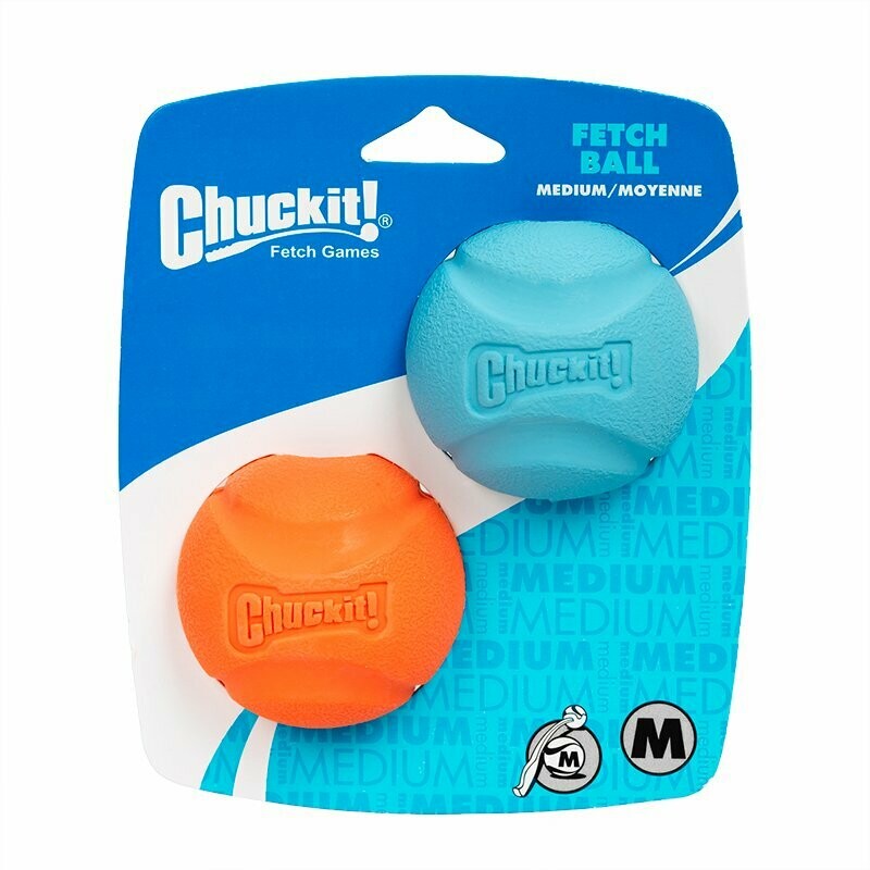 Chuckit! Fetch Balls, Size: M 2pk