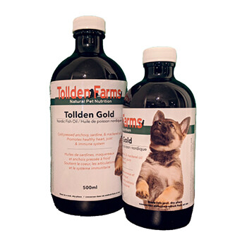 Tollden Farms Gold Nordic Fish Oil 500ml – Peninsula Pet Supplies – We are  a pet supply store in Lion's Head, ON on the beautiful Bruce Peninsula